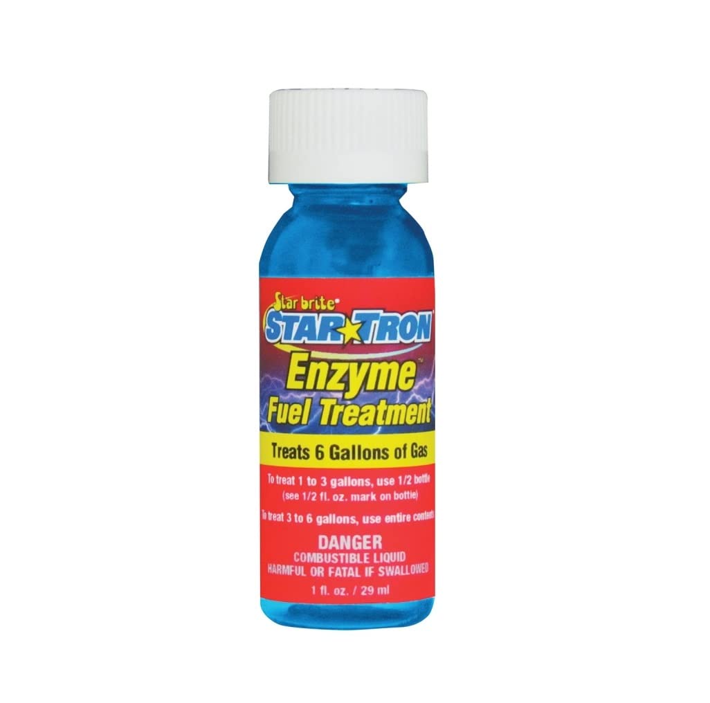 Star Brite Star-Tron Enzyme Fuel Treatment 1 Oz. Cleans Entire Fuel Delivery System