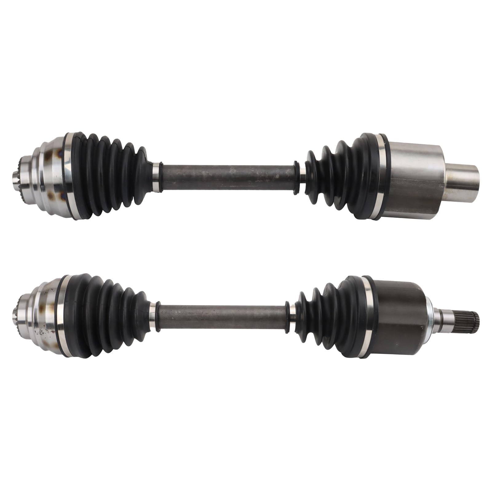 TRQ Front CV Axle Shaft Assembly Set Compatible with 2016-2019 BMW X1 2018-2020 X2 2017-2019 Mini Cooper Clubman Cooper Countrym