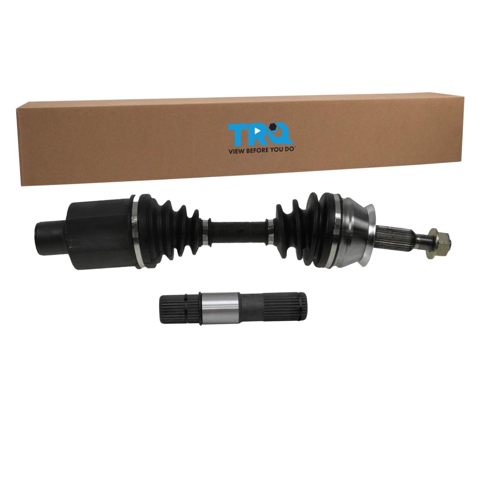 Trq Front Left Outer Cv Axle Shaft Assembly Drivers Side Compatible With 2001-2004 Dodge Dakota 2001-2003 Durango