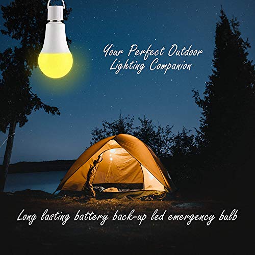 Laborate Lighting Rechargeable Led Light Bulbs With Battery Backup, Emergency Led Bulb, Pack Of 6, Led 60 Watt Bulb