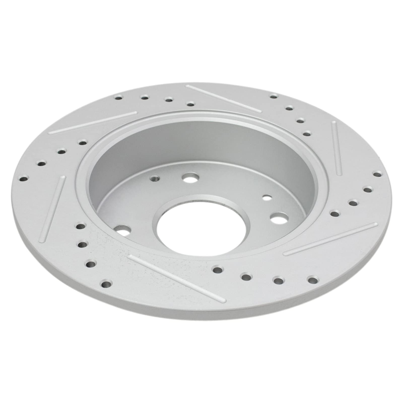 Trq Rear Performance Brake Rotors Set Premium G-Coated Compatible With 1998-1999 Acura Cl 1998-2002 Honda Accord