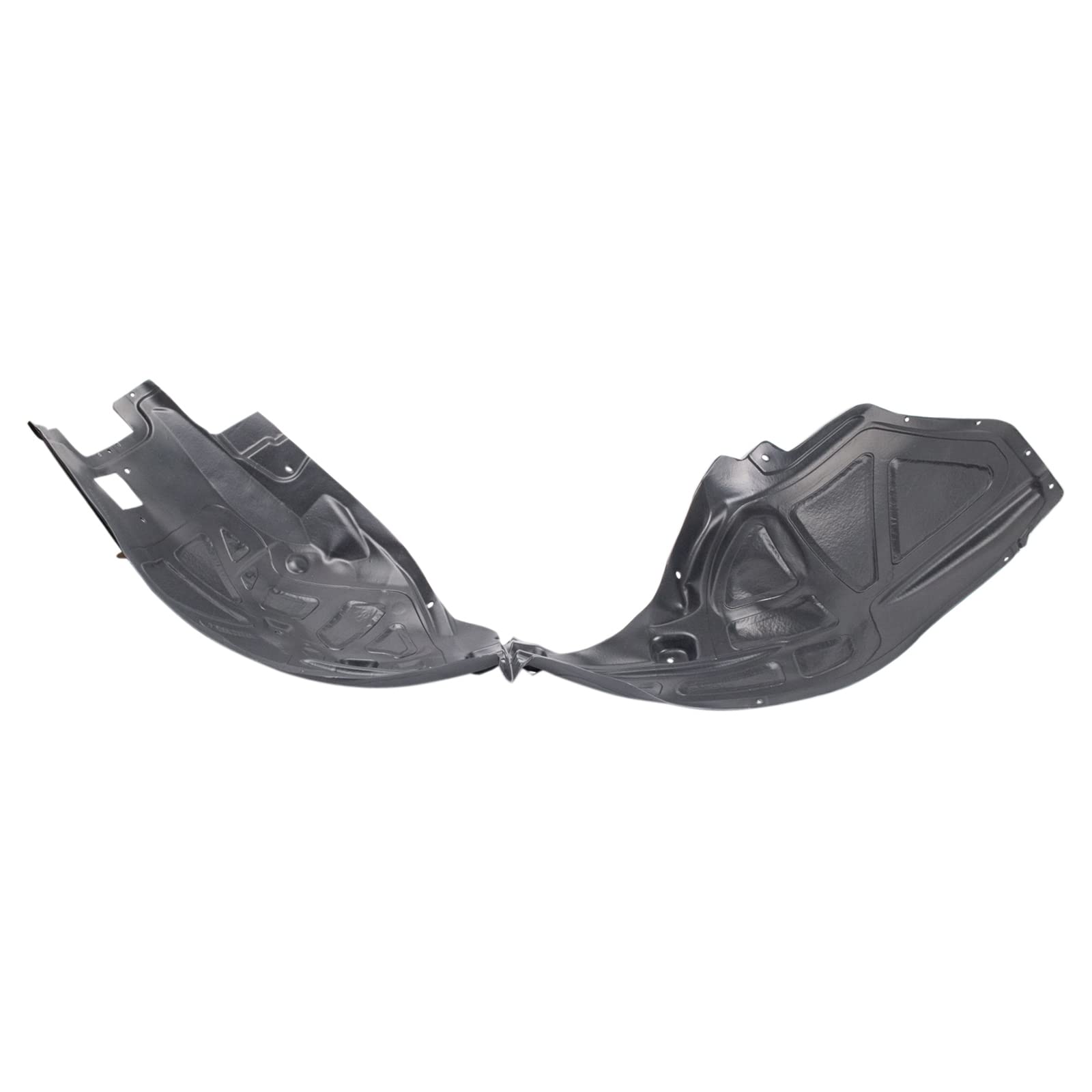 Trq Front Inner Fender Liner Set Compatible With 2015-2022 Dodge Charger Ch1248171 Ch1249171