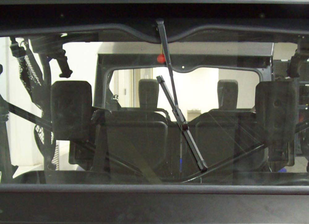 Kolpin 28000 Universal Utv Windshield Wiper Blade Manual For Hard Coated Or Glass Windshields, Black