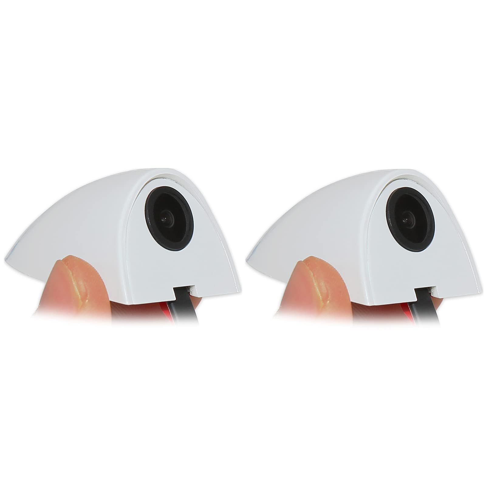 Car Side Door View Blind Spot Camera, Eway Mini Side Left & Right Mount Flip Image Switchable Cameras, Backup Camera Rca Connect