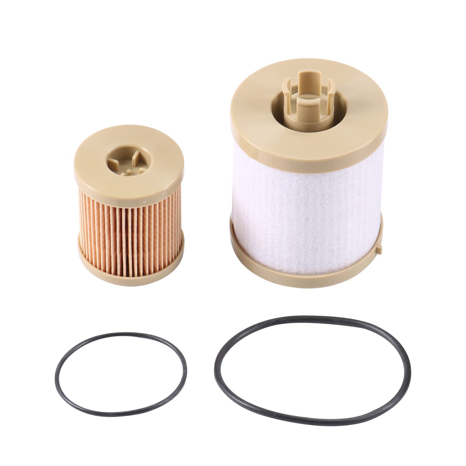 Fd4616 Diesel Fuel Filter Replacement For 2003-2007 Ford 6.0L F250 F350 F450 F550 Super Duty 2003-2005 Excursion Powerstroke Includes Lower Lifter Pump Filter And Upper Fuel Bowl Filter 3C3Z9N184Cb