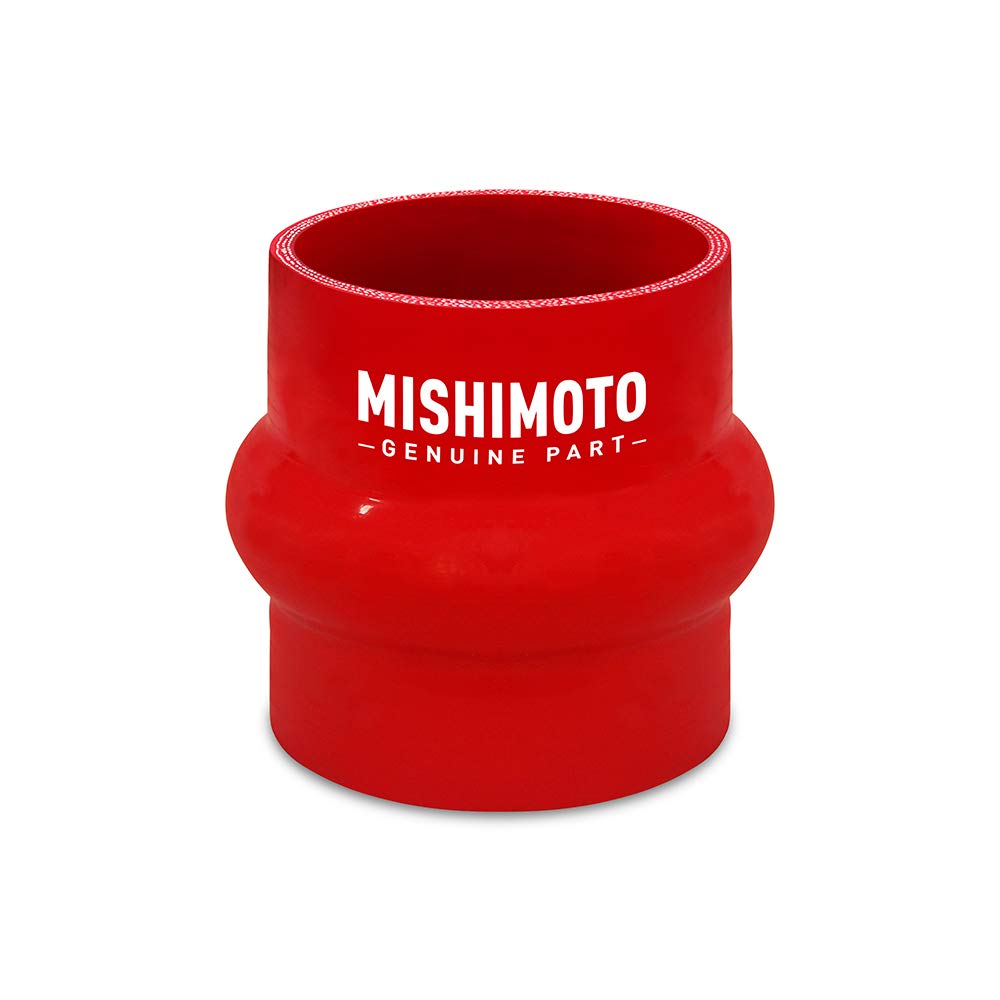 Mishimoto MMCP-1.75HPRD Hump Hose Coupler, 1.75'' Red