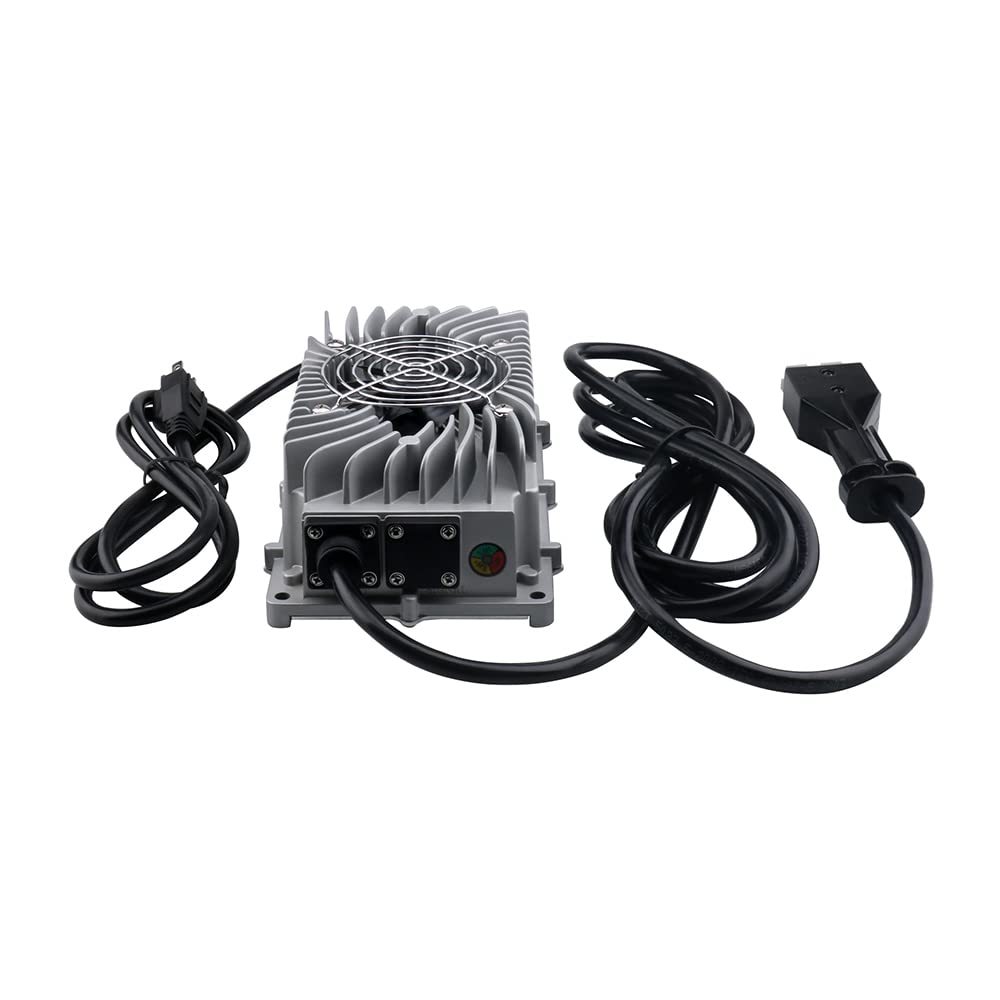 Abakoo 36V 12A Battery Charger Sb50 For Ez-Go Ezgo Txt Marathon 83-94 With Anderson Sb-50 Connector, Ip67 Waterproof