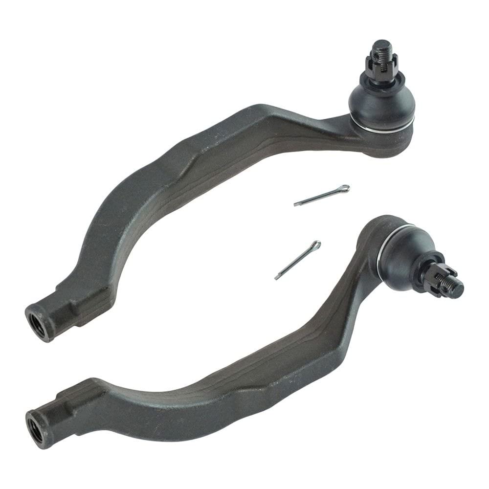 TRQ Front Outer Tie Rod Set Compatible with 1996-2004 Acura RL 1997-1998 TL