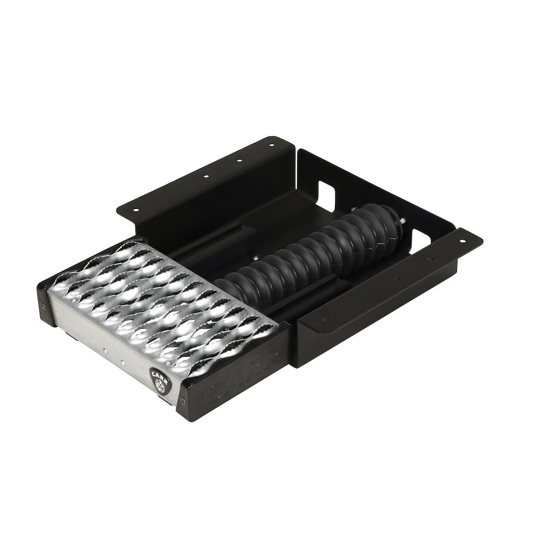 Carr'S With Grip Strut 12 Step Hands Free - Blk Pwdr Coat/Galvanized - Single 501030 , Black