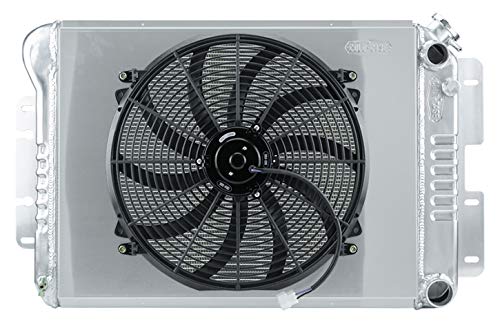 Cold - Case 67-69 Camaro/Firebird Ls Swap Radiator And 16In Fan, 36 Inch, Aluminum, 12V, 2500Rpm, 35Db, Fits Gm Ls-Series - F-Body 1967-69