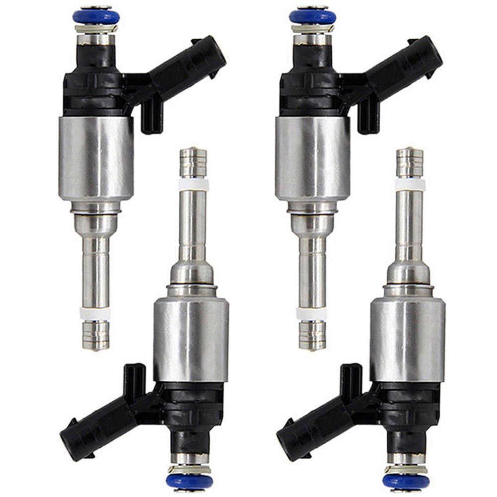 GEBANMR 06H906036G 4pcs Set Fuel Injectors 6 Holes Replacement for Audi A3 A4 A5 A6 Q3 Q5 TT for VW Beetle CC EOS GTI Tiguan Pas