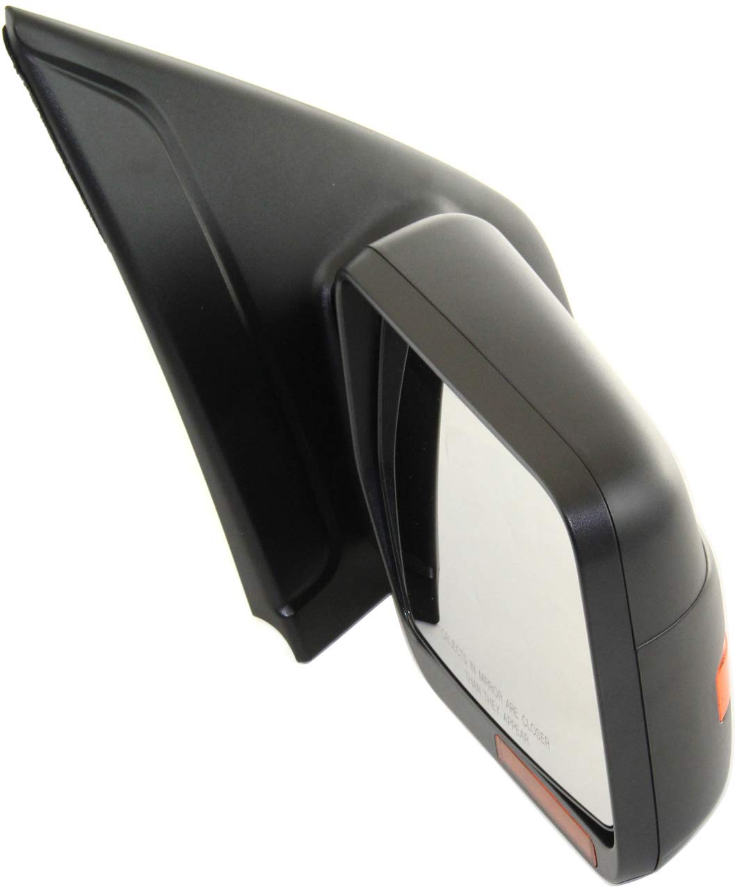 Kool Vue Passenger Side Power Heated Mirror for Ford F-150 2011-2014 Manual Fold With Signal Light; Without Blind Spot Monitor, Memory & Puddle Lamp Textured