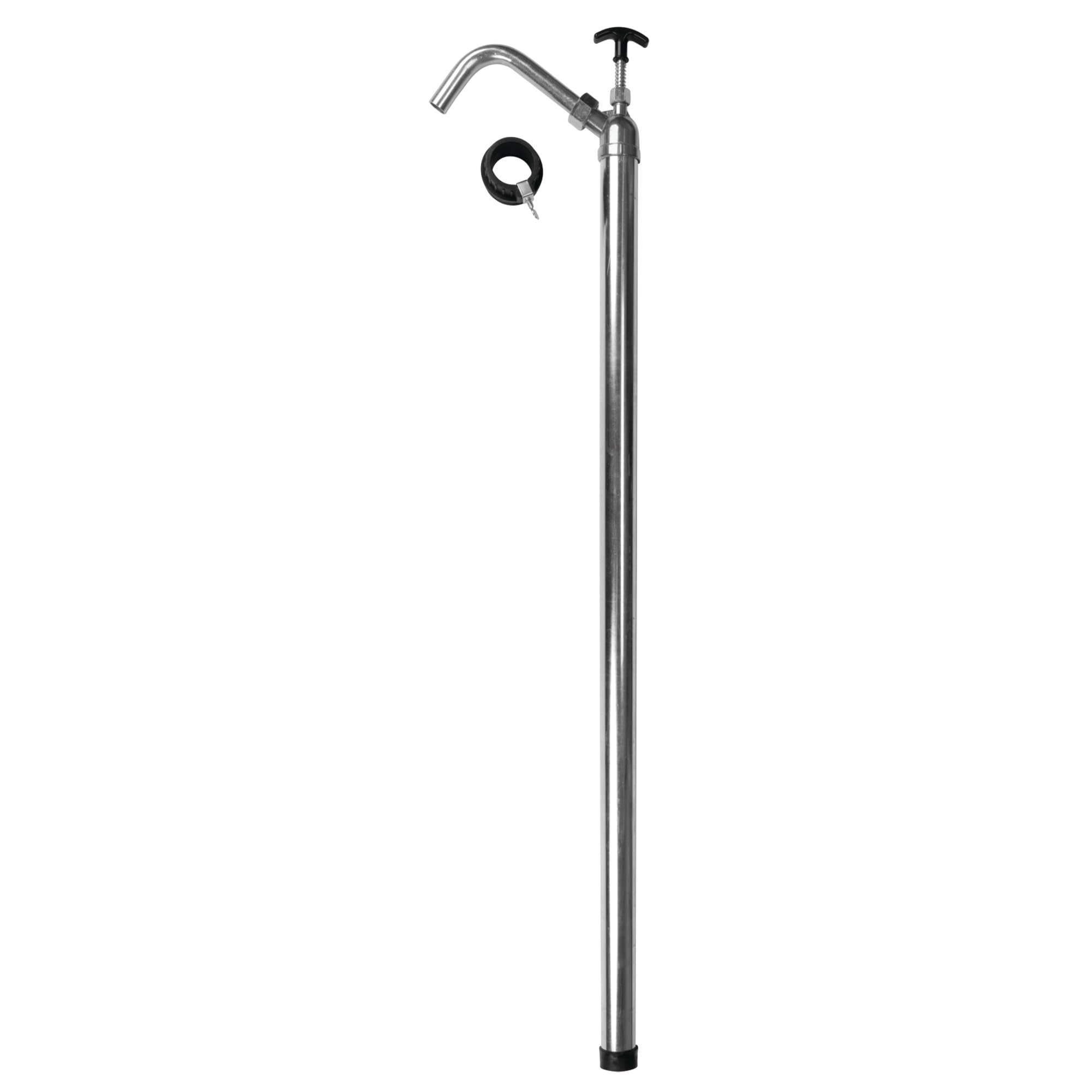 Performance Tool W54266 Lift Action Steel Barrel Pump Dispenser For Fluid Transmission, Silver