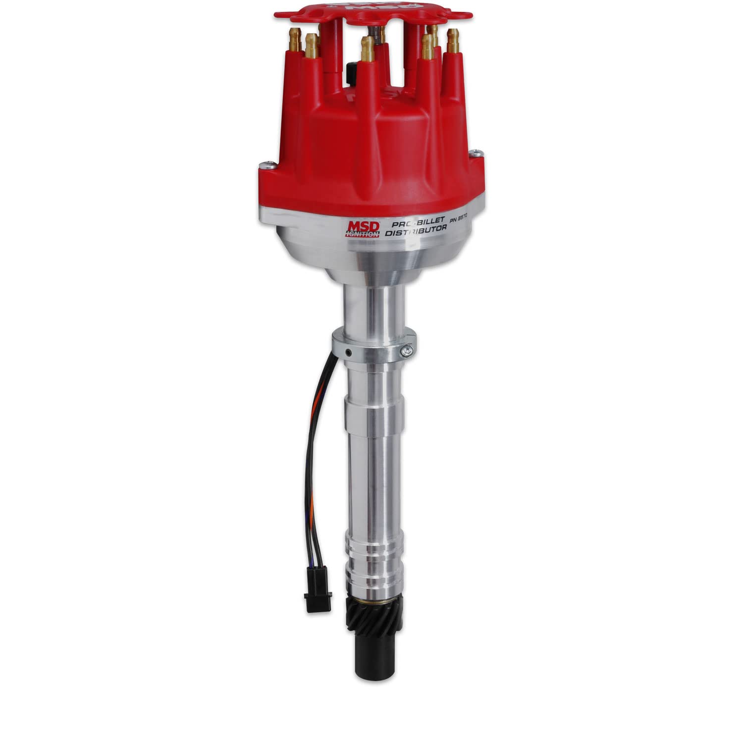 Msd 8570 Pro-Billet Small Diameter Distributor With Adjustable Slip Collar