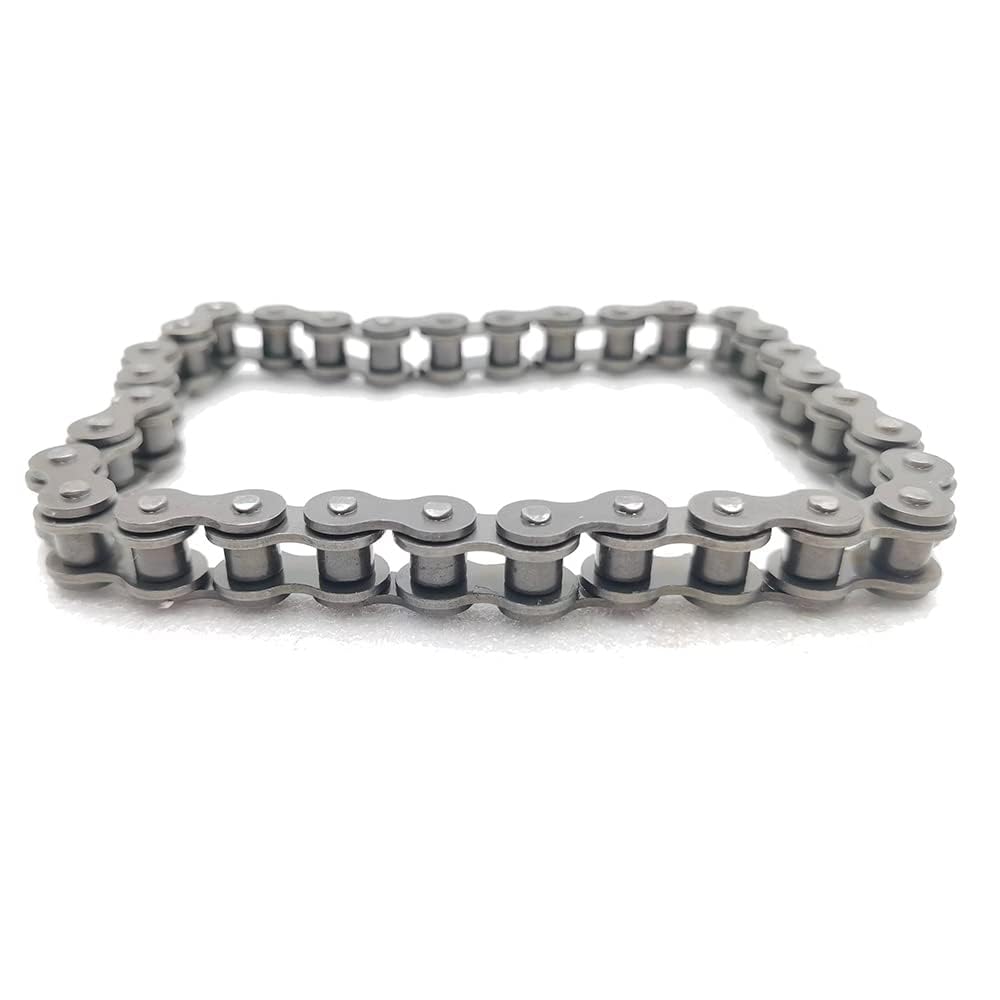 Chikia Heavy Duty Coleman 420 32 Links Chain for KT196 CK196 Go Kart Drive Chain 196cc 6.5Hp