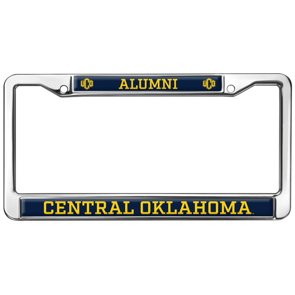 University of Central Oklahoma Alumni Full Size Standard License Plate Metal Frame