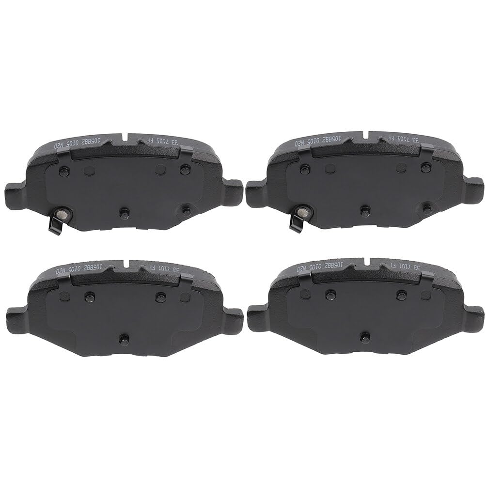 Eccpp D1612-8825 Rear Ceramic Disc Brake Pad Set Fit For Chevrolet Cobalt 2005-2006 2008,For Chevrolet For Malibu 2004-2008,For
