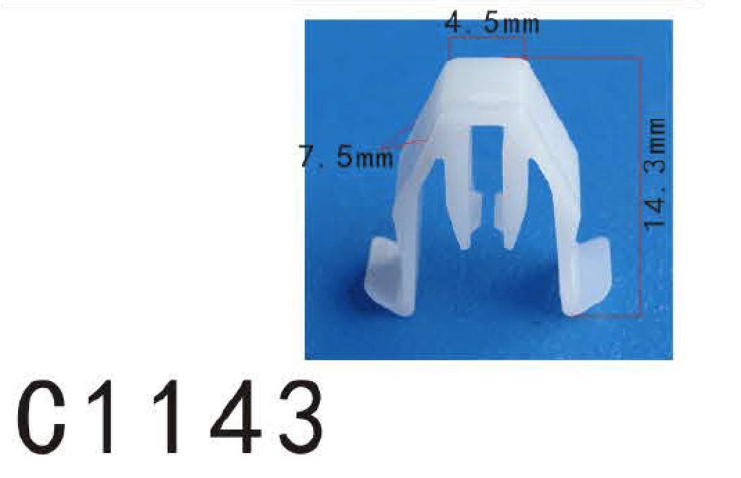 Autobahn88 Retainer Clip For Console Panel,Gps, Compatible With Gm Chevrolet Equinox 05-On (Oem: 5482087) (Pack Of 20)