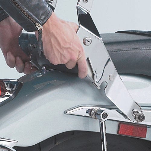 National Cycle - 97-24 Hon/ 16-24 Indian/ 05-23 Kaw/ 01-24 Suz/98-15 Yam Paladin Backrest W/Pad (P9800A)