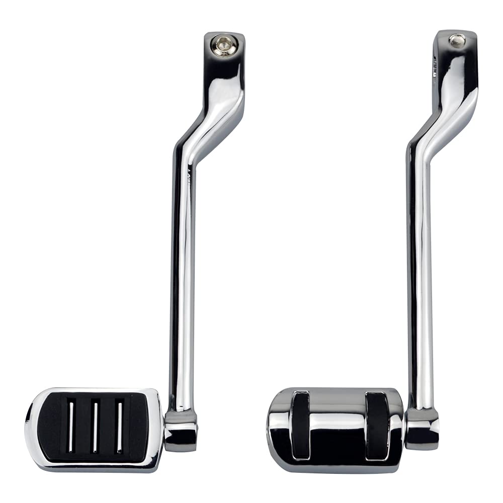 Wowtk Heel Toe Shift Pegs, Front And Rear Levers W/Shifter Pegs For Harley 1986-2017 Fl Softail,1988-2024 Touring Road King Road Glide Street Glide Electra Glide And 2008-Later Trike Models