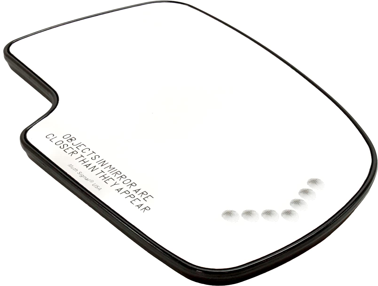 Kool Vue Mirror Glass Compatible With 2003-2006 Chevrolet Silverado 1500, For Silverado 2500 HD, Tahoe, For 2003-2006 GMC Sierra 1500, With backing plate Heated Convex Right With Turn Signal Light