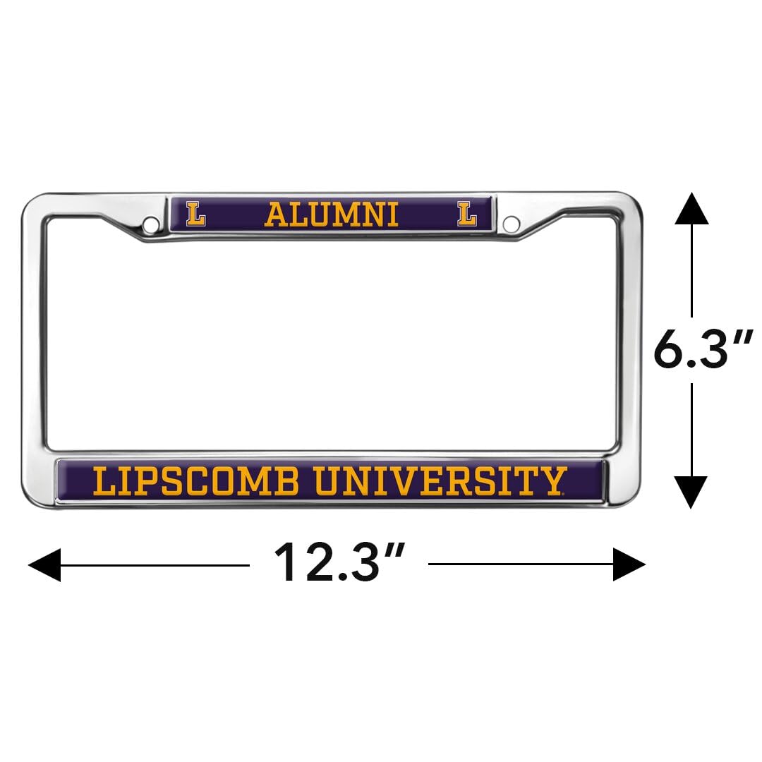 Lipscomb University Alumni Full Size Standard License Plate Metal Frame