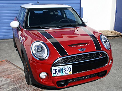 Cravenspeed Platypus License Plate Mount Compatible With Mini Cooper (F56) 2014-2021 | No Drilling | Installs In Seconds | Made Of Stainless Steel & Aluminum | Made In Usa