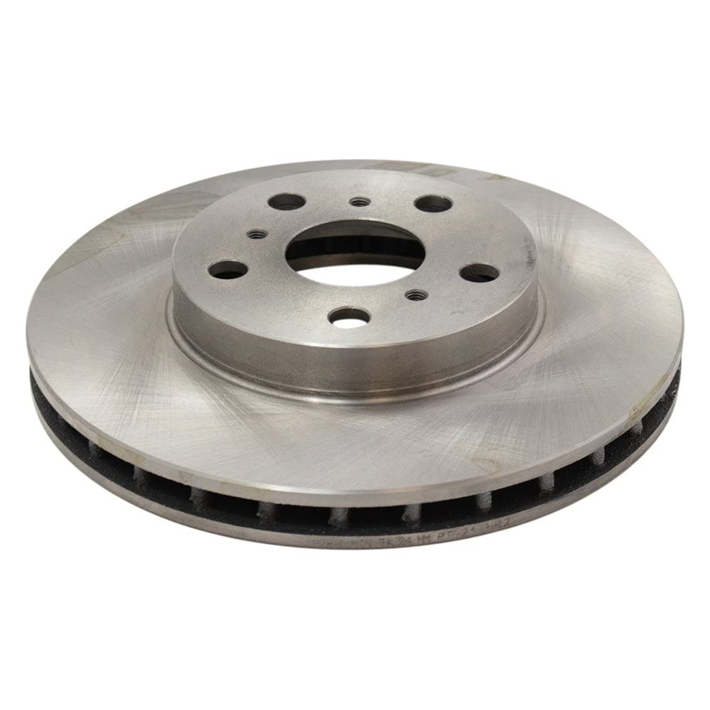 Trq Front Brake Rotors Set Vented Compatible With 1987-1991 Toyota Camry