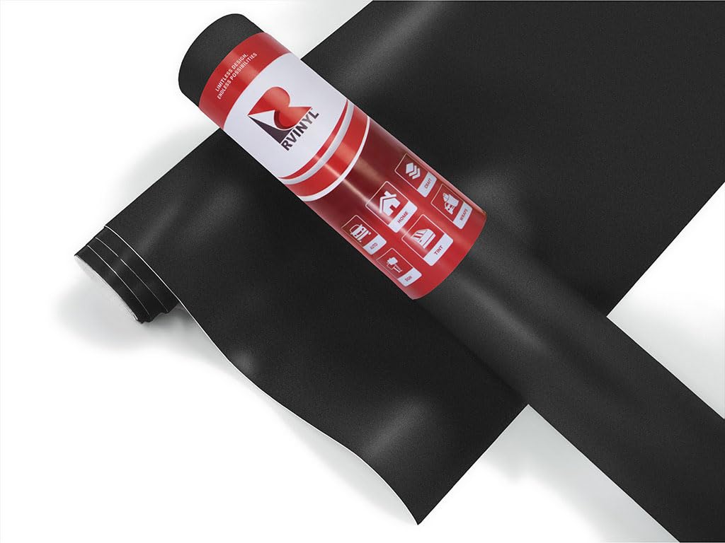 3M 2080 Series M212 Matte Black Metallic - 1Ft X 1Ft - Dual Cast Lustrous Vinyl Car Wrapping Film - Bubble Free Vehicle Sheet Ro