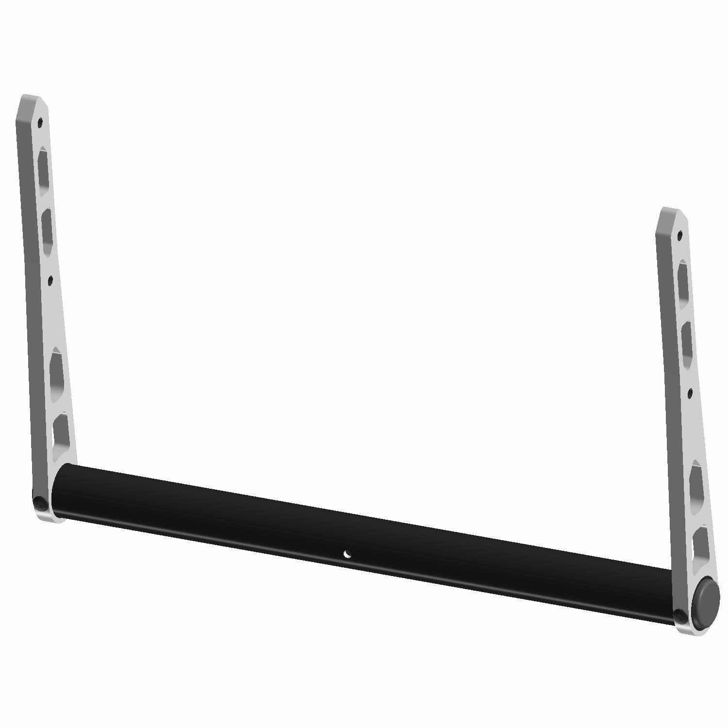 Polaris Snowmobile Bumper Assembly, Rear, Medium Gloss Black, Rmk, Genuine Oem Part 1017851-067, Qty 1