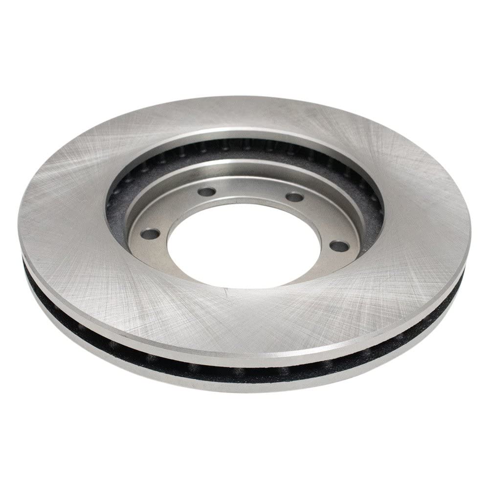 Trq Front Brake Rotors Set Vented Compatible With 1998-2004 Nissan Frontier