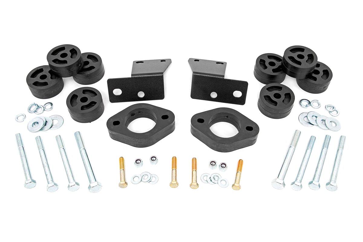Rough Country 1.25'' Body Lift Kit for 18-24 Jeep Wrangler JL | 4-Door - RC614