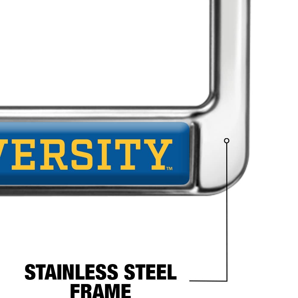 Lake Superior State Alumni Logo Full Size Standard License Plate Metal Frame