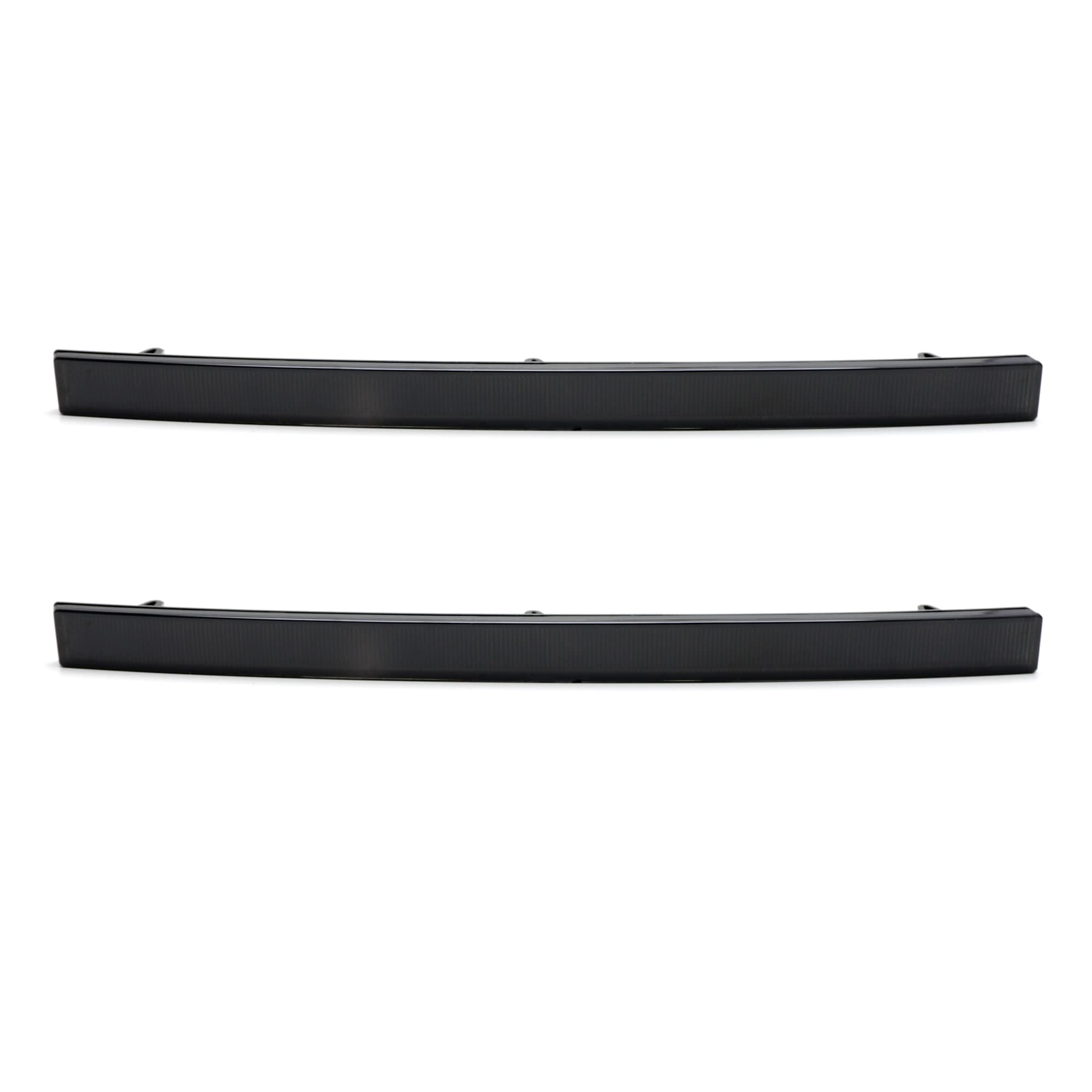 Ijdmtoy Smoked Lens Rear Bumper Reflector Lenses Compatible With 2014-19 Chevrolet C7 Corvette, Oe-Spec Lh Rh Assembly