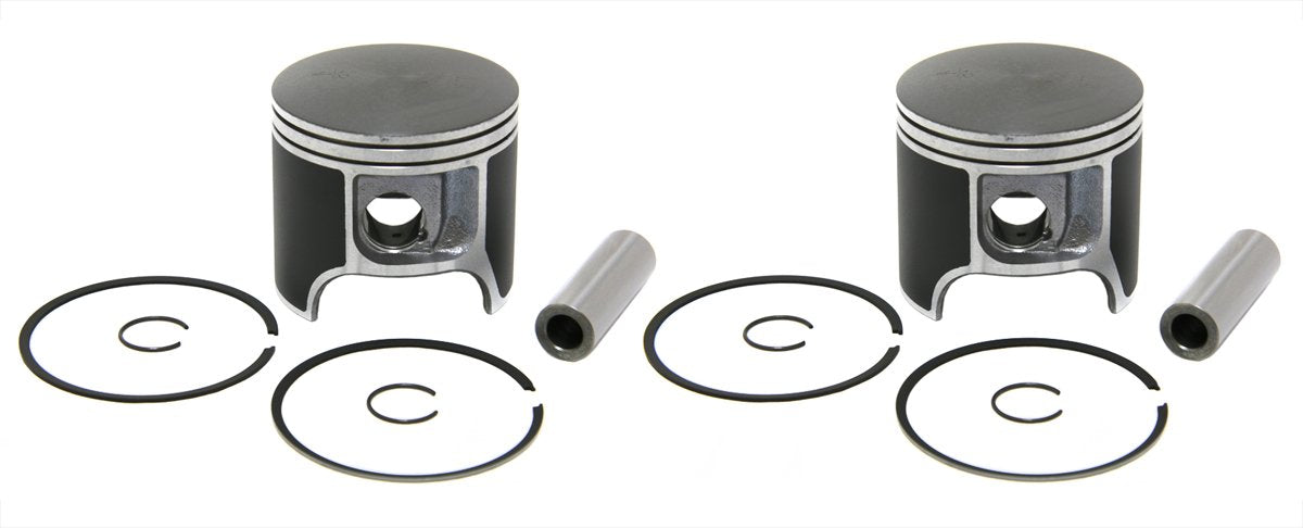 SPI, 09-722-02, 2 .020 Over Bore Piston Kits for Polaris 700 Snow most 1997-2005 Twins 81.5mm