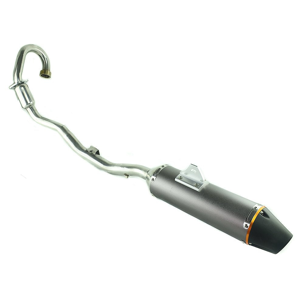 Motorcycle Full Exhaust Muffler System Pipe Slip On For TTR230 2005-2016