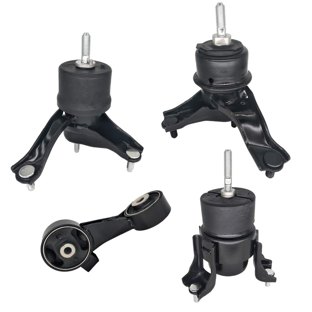 Patewin 4PCS Engine & Transmission Motor Mount Kit for 2004-2006 Toyota Camry 3.0L V6 - Replaces A4203 A4212 A4207 A4236
