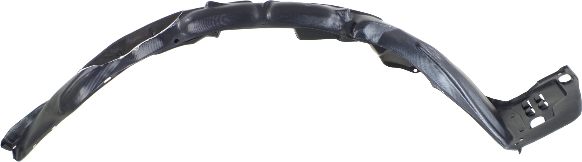 Evan Fischer Fender Liner Front, Passenger Side Compatible With 2012-2015 Honda Civic Plastic Material - Ho1249143, Ho1249168, H