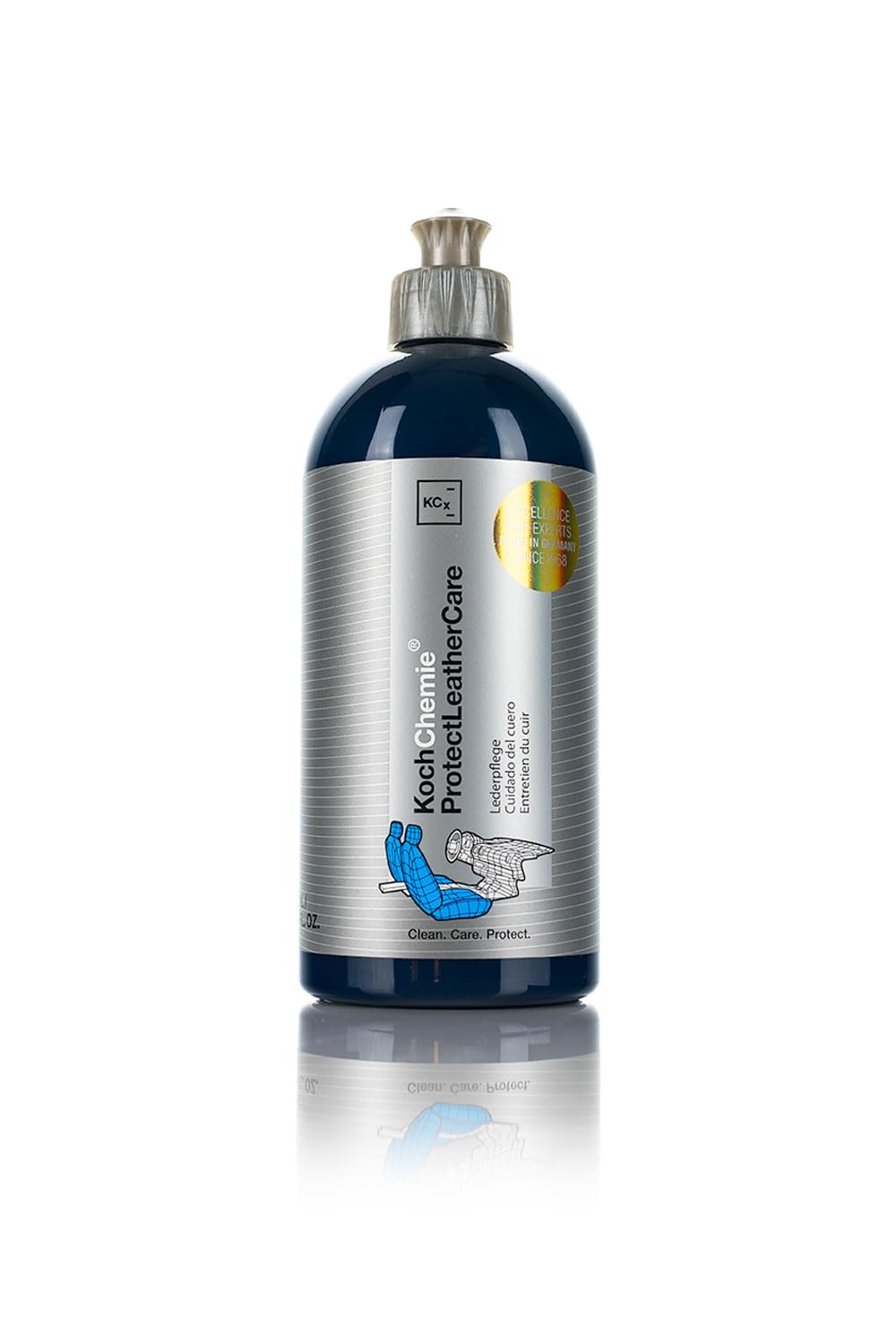 Koch-Chemie - Prosumer Line - Protect Leather Care - Leather Seat & Upholstery Cleaner - 500Ml