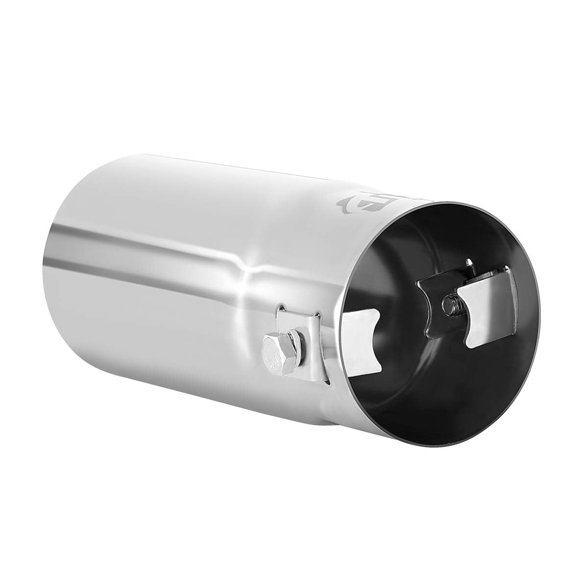 Exhaust Tip - To Fit 1.5 To 2 Inch Exhaust Tail Pipe Diameter- Stainless Steel To Give Chrome Effect - Car Muffler Tips