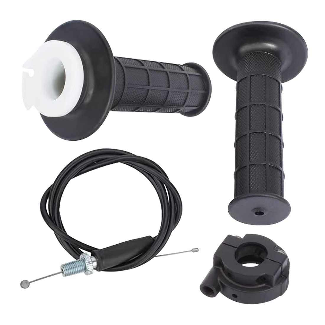 Mini Bike Throttle Assembly Throttle Cable For Honda Xr50R Xr70R Crf50 Crf70 Xr75 Xr80R Z50R Xr100R Pit Bike Dirt Bike 22Mm Twist Throttle Accelerator