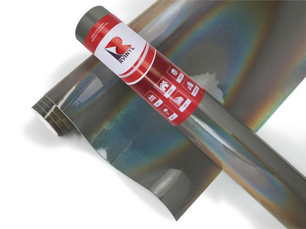 3M 2080 Series Gp281 Gloss Flip Psychedelic - 5Ft X 9Ft - 45Sq Ft - Dual Cast Thick Vinyl Car Wrapping Film - Shade Shifting Veh