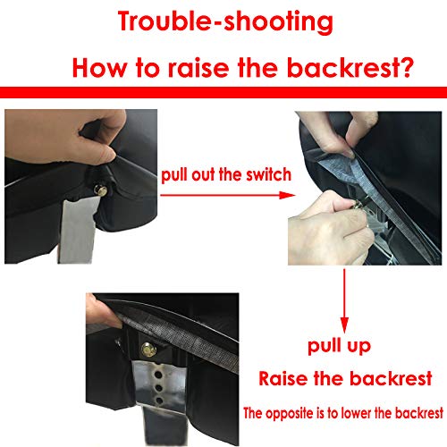 Hdbubalus Adjustable Driver Backrest With Mount Fit For Harley Touring Road King Electra Glide Cvo 2009-Later
