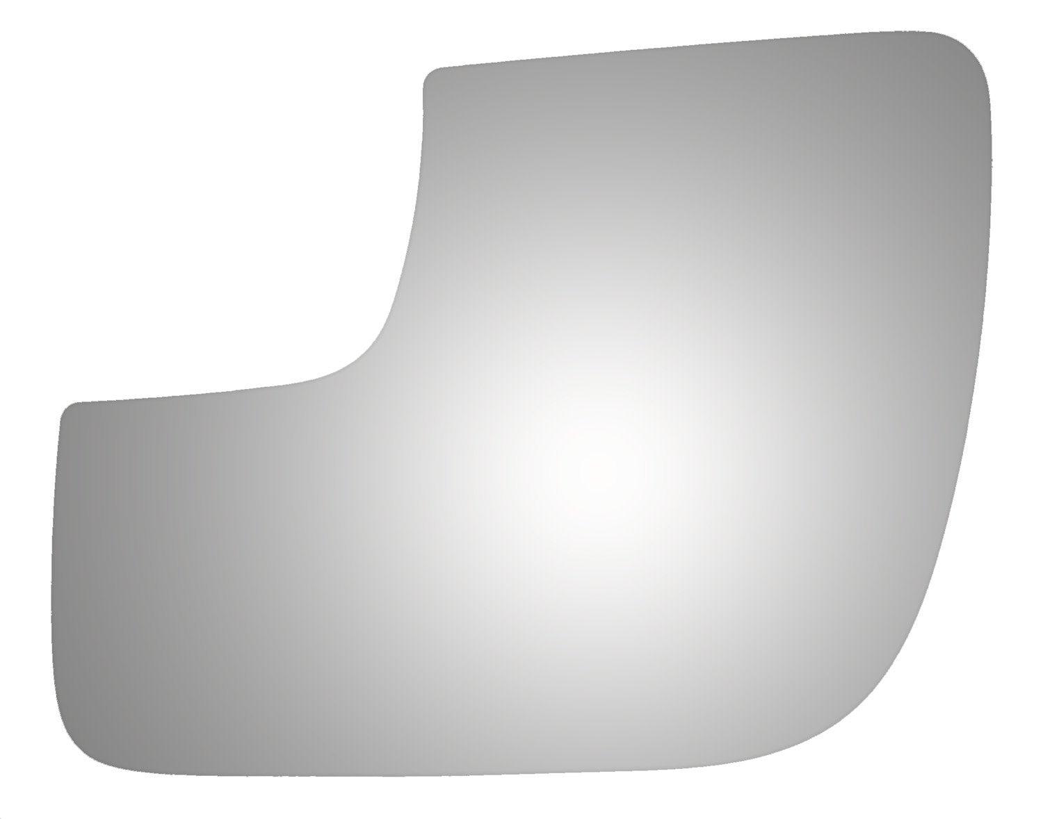 Burco 4429 Lower Flat Driver Side Replacement Mirror Glass (Mount Not Included) for 11-16 Ford Explorer (2011, 2012, 2013, 2014,