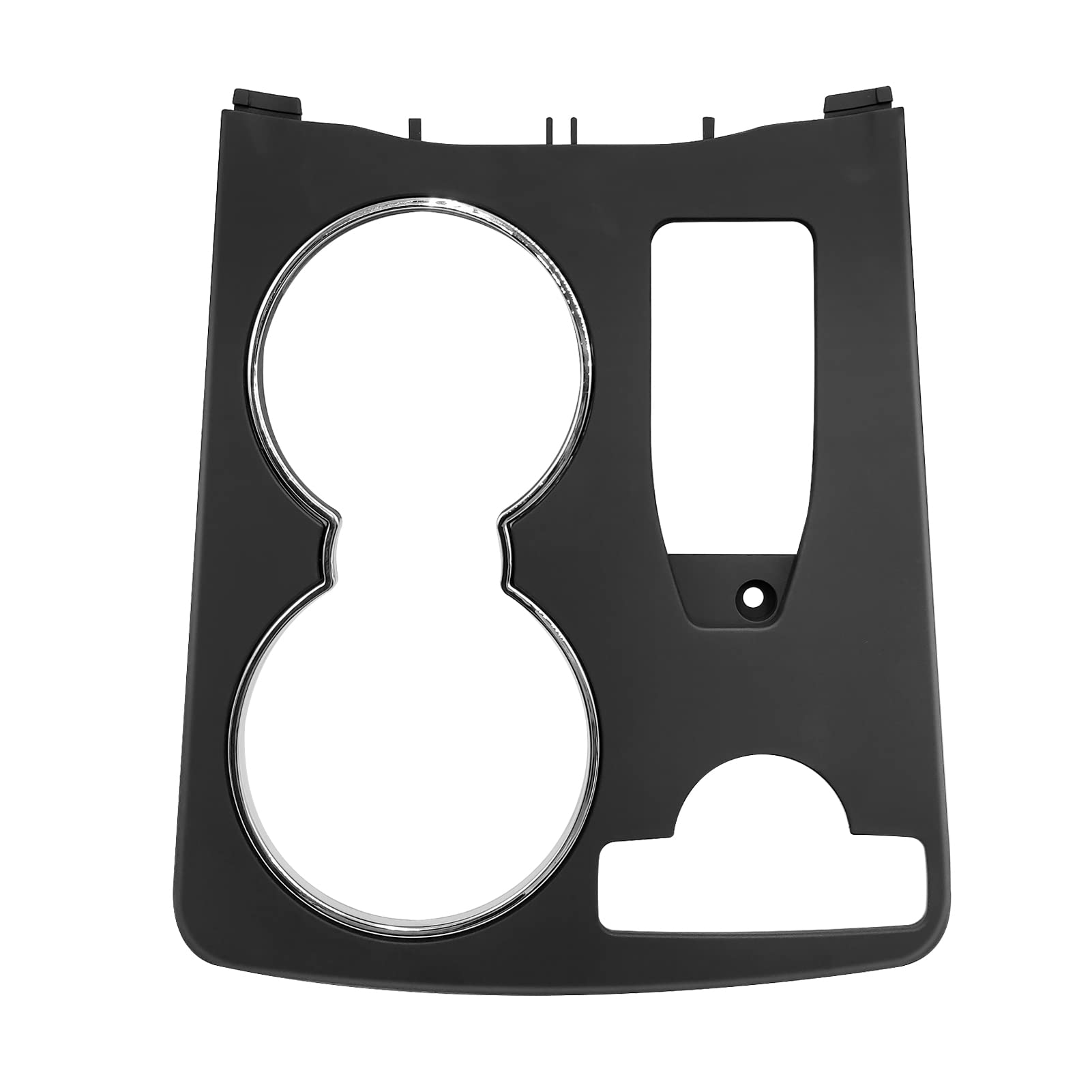 Jaronx Compatible With Mercedes Benz Cup Holder Trim Cover, W204 Center Console Cup Holder Trim Replacement C Class Cup Holder Frame For W204 C180 C200 C230 C250 C280 C300 C350 2008-2014 A2046800307