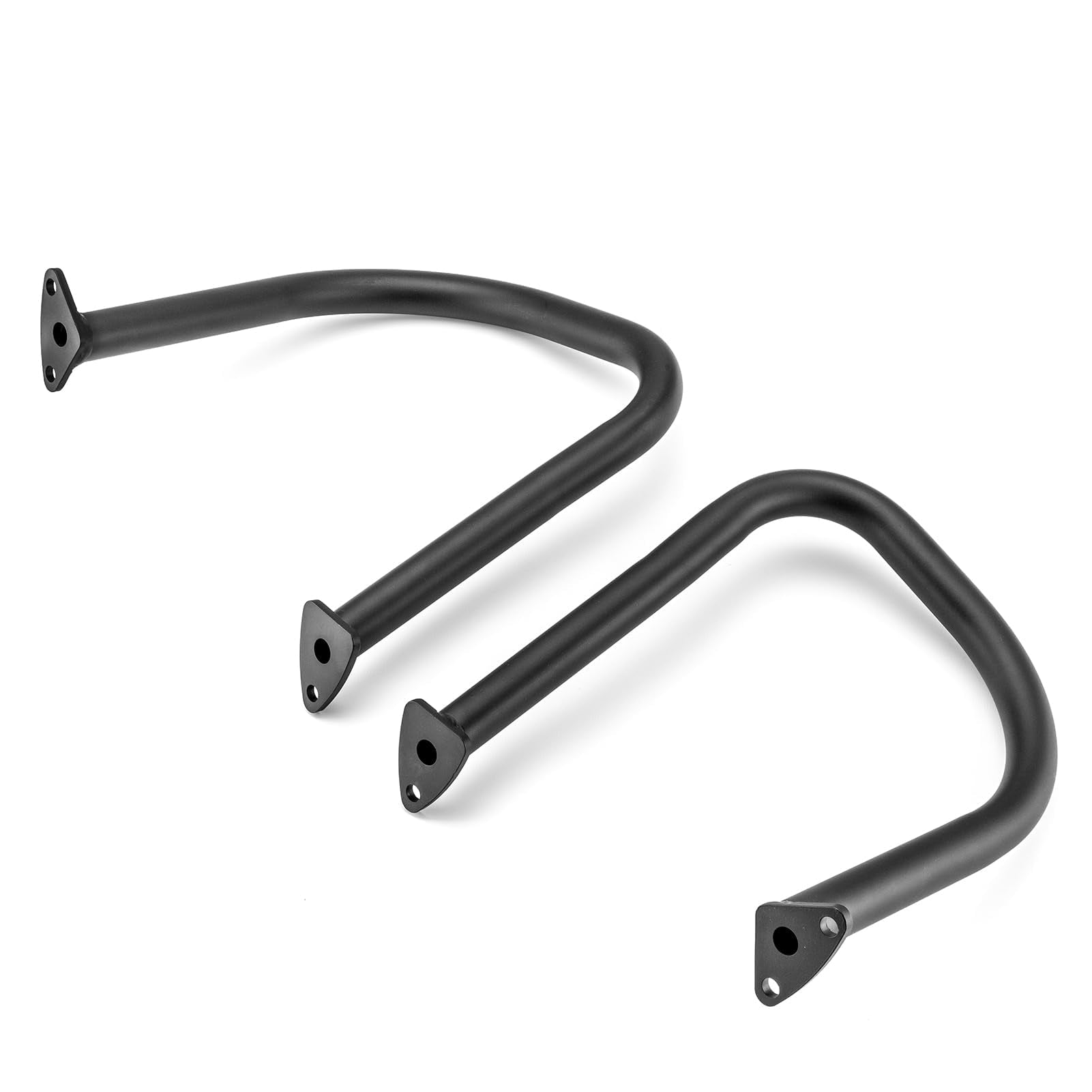XJMOTO Black Rear Engine Protect Guard Crash Bars for Indian Chief 2015-2024, Matte Black, Metal, Model 712396498919