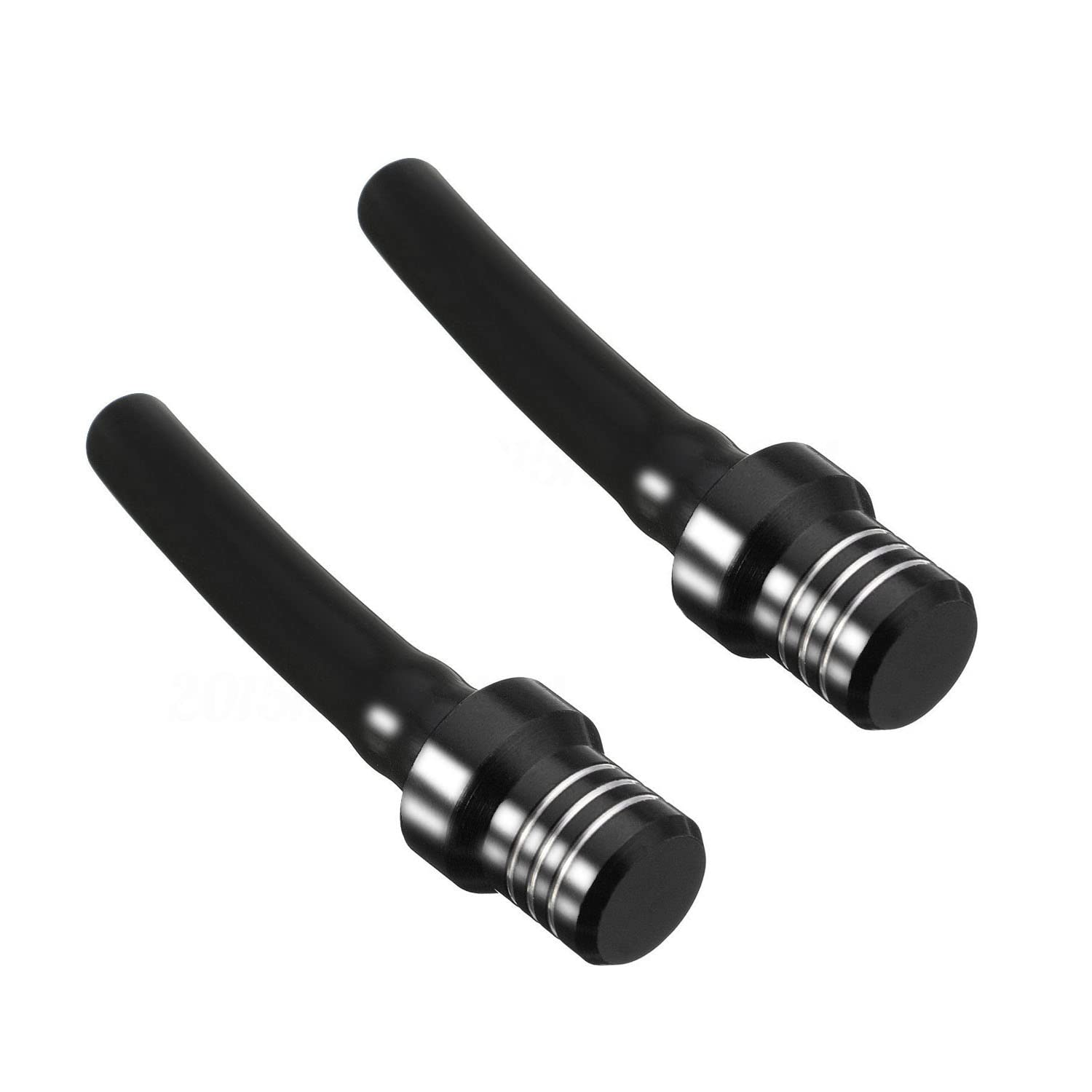 Rsg 2Pcs Gas Fuel Cap Air Vent Hose Universal Cnc Tank Valve Vent Tube With Chekc Ball Aluminum Breather For 50Cc 110Cc 70Cc 125