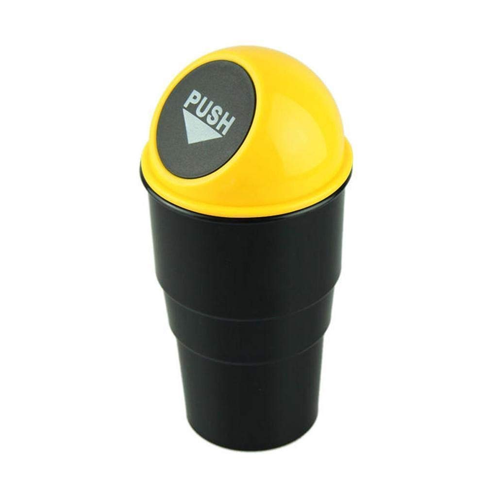 U.S.TRADERS Car Interior Accessories Car Dustbin/Mini Car Trash Bin/Compact Car Garbage Bin/Car Garbage Can/Car Storage Bucket T