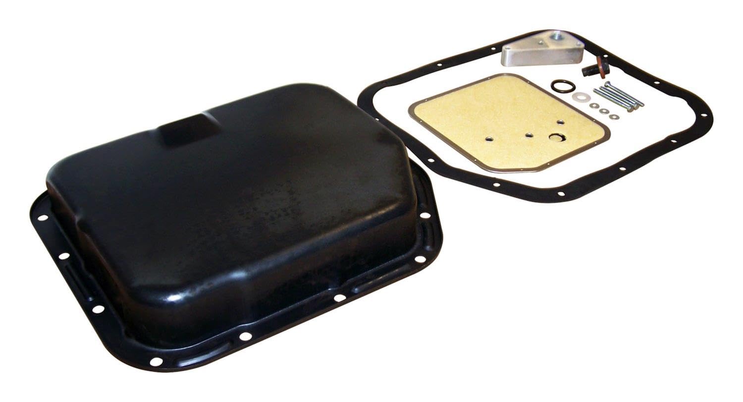 Crown Automotive-24001 RT Off-Road Deep Transmission Pan Kit - Black