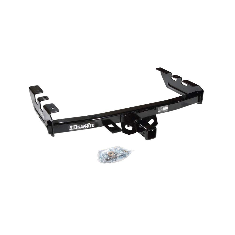 Draw-Tite 41534 Class 4 Trailer Hitch, 2 Inch Square Receiver, Compatible with Chevrolet Silverado and GMC Sierra Selected Models (Please Verify Vehicle Application)